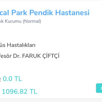 Medical Park Hastanesi Hastane Hizmetinde Geciken Ödeme Sorunu