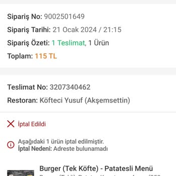 Trendyol GO Pişmanlıktır, Artık Kullanmam