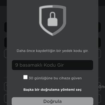 ROBLOX Hesabımı Açamıyorum Ve E Postasını Bilmiyorum