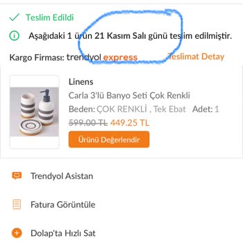 Linense İnceleme İçin Gönderdiğim Ürün İle İlgili Bilgi Verilmiyor