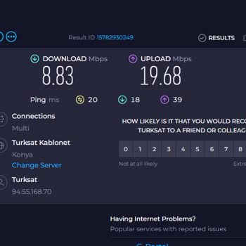 Orjin Mühendislik TÜRKSAT Kablo Net Konya Orjin Teknik Ekibinin Arızalara Bakmaması