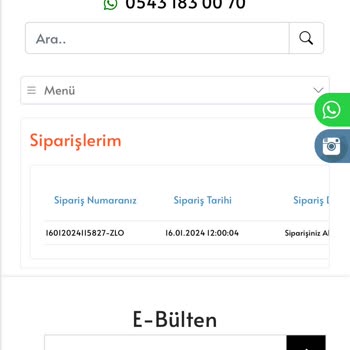 Huriş Butik Ödemesi Yapılan Ama Teslim Edilmeyen Ürünler!