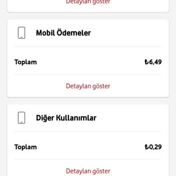 Vodafone Fazla Ücret Faturada