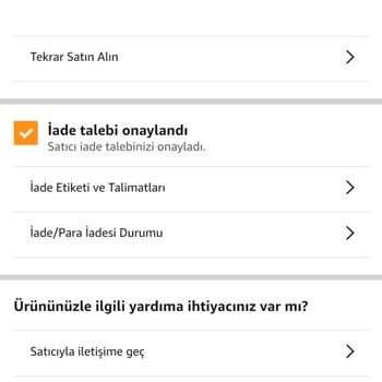 Amazon Trambolin Sipariş Ettim Para İade Olmadı