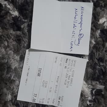 Marmara Park Saray Muhallebicisi %10 Hizmet Bedeli Uygulaması!