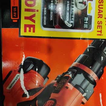 Black & Decker Vidalama Pil Tedarik Sorunu