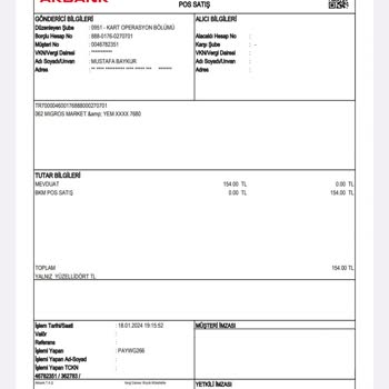 Migros Yemek Ücret İadesi Yapılmaması