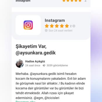 Guncelsikayetlerimiz.com H***** A****** Adını Kullanıp İftira Atan Hesap
