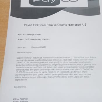 Payco Dan Şikayetçiyim Paramıza Ne Oldu