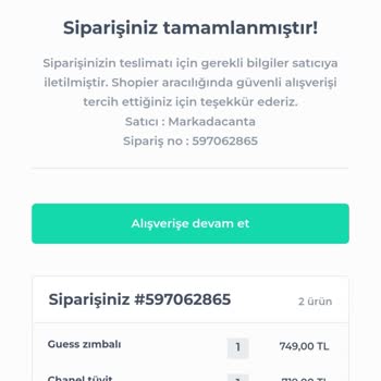 Shopier Marka Çanta Hayal Kırıklığı!