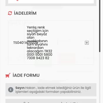 Slazenger 10 Gündür İadem Gerçekleşmedi
