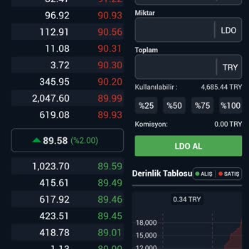 BTCTURK BTC Para Kaybetme