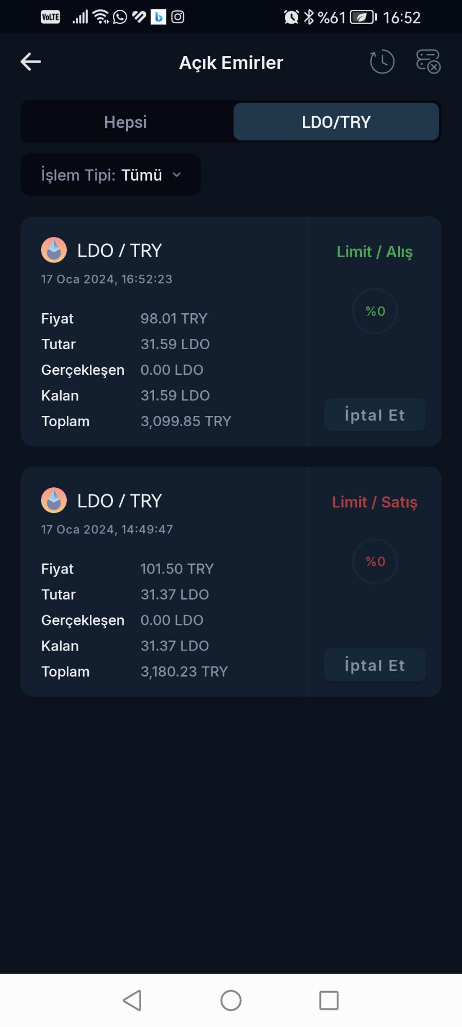 BTCTURK BTC Para Kaybetme - Şikayetvar