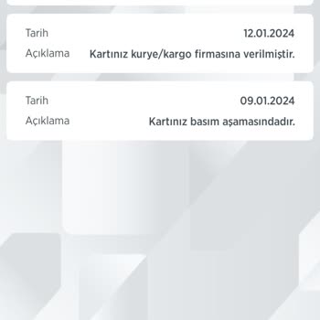 Ziraat Bankası Kartım 10 Gündür Elime Ulaşmadı