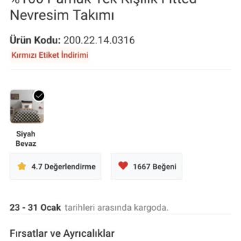 Karaca Home Online Mağaza Tek Ürün İki Fiyat