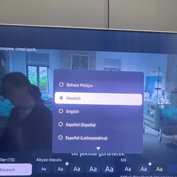 Prime Video (Amazon) Prime Dil Sorunu