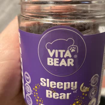 Vita Bear Uyku Jelibonunda Beyaz Tanecikler Var