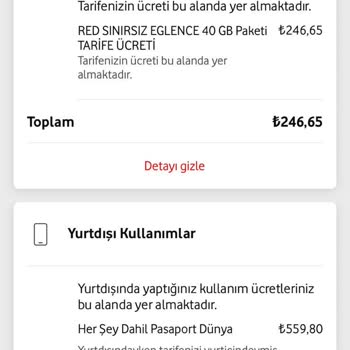 Vodafone Yanlış Fatura Kesti