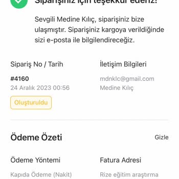 Vaqia Beden Uymayan Ürünlere İade Sorunu!