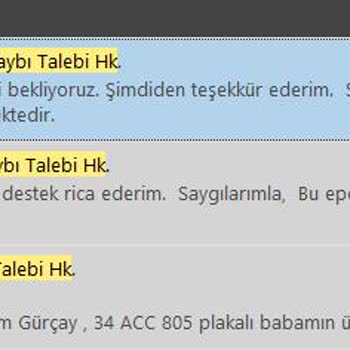 Ethica Sigorta Değer Kaybı Talebini İşleme Alınmaması Hakkında