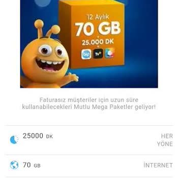 Turkcell Yıllık Paket Alamama Sorunu