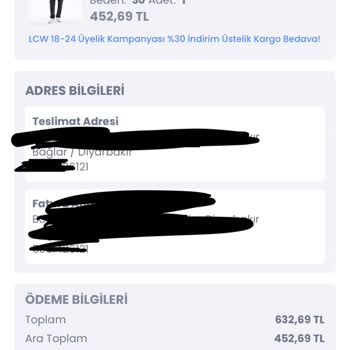 LCW İndirim Ve Kargo Ücreti Karmaşası!