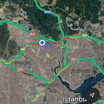İBB Cep Trafik Uygulaması