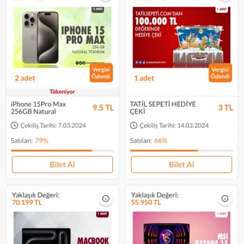 Trendyol Arama Butonuna Şanslı Çekiliş Yazın Biletlerinize Ulaşacaksınız