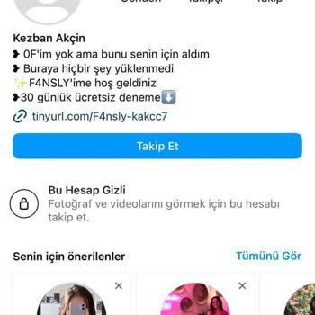 Adıma Onlyfans Hesabı Açılmış