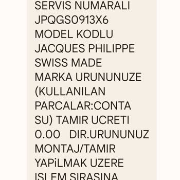 Forum Saat Yeni Saatin Tekrarlayan Su Geçirme Sorunu