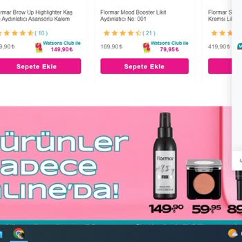 Watsons Faturada Fiyatları Değiştiriyor!