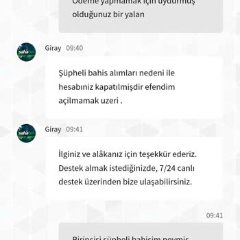 Sahabet Hesap Kapatma Ve Ödeme Sorunu