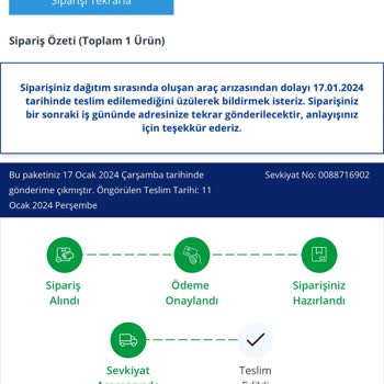Avansas Pişmanlıktır! Gerçeğe Aykırı Mal / Ürün Teslim Beyanı!