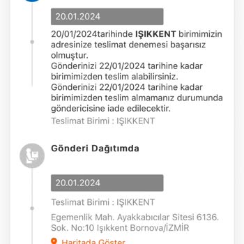 MNG Kargo Teslim Edilemedi Başlığı