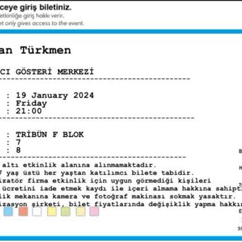 Bostancı Gösteri Merkezinde Yaşanan Olay!