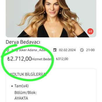 Biletix Umarım Dikkate Alınır