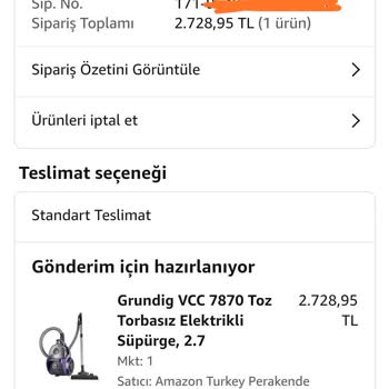 Amazonda Fiyatı Yükselen Ürünün Kargoya Verilmemesi