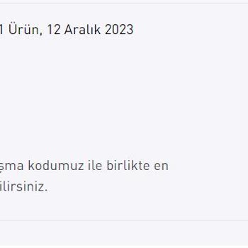 Tefal Ürün İptali Sonrası İade Edilmeyen Müşteri Ücreti Hk