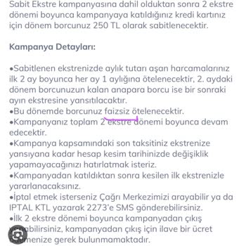 QNB Finansbank 250 TL Faizsiz Sabitleme Denildi Ama Faiz İşletildi