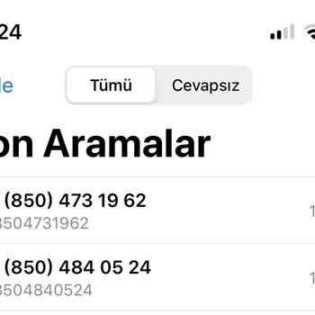 0850 484 0524 Bilinmeyen Numaralar