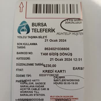 Bursa Teleferik Haksız Kazanç Elde Ediyor