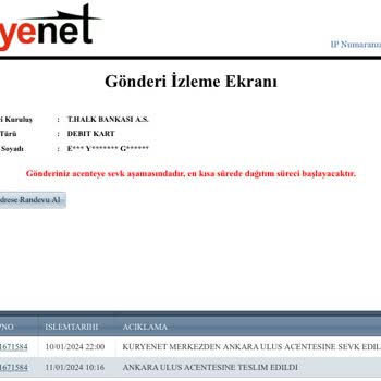 Kuryenet Kargo Dağıtım Konusu