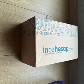 İncehesap.com Farkında Olarak Parçalanmış Kutulu Ürün Gönderimi