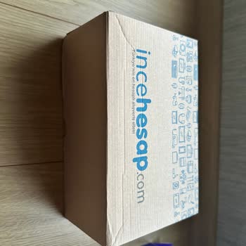 İncehesap.com Farkında Olarak Parçalanmış Kutulu Ürün Gönderimi