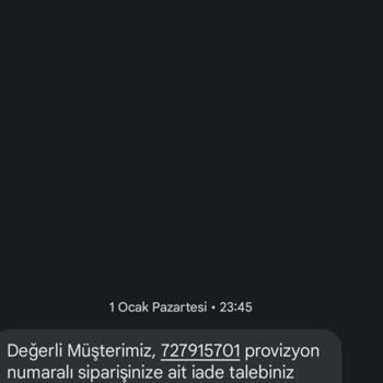 Şok Marketler Marka Montun Hatalı Ürün İadesi Hakkında Şikayet
