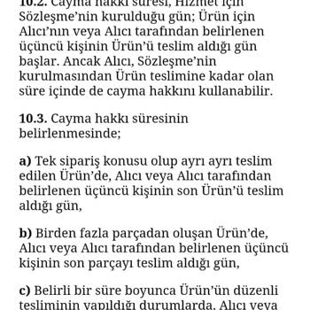 Trendyol Sipariş İadesi Reddi Ve Cayma Hakkı Uygulamaları