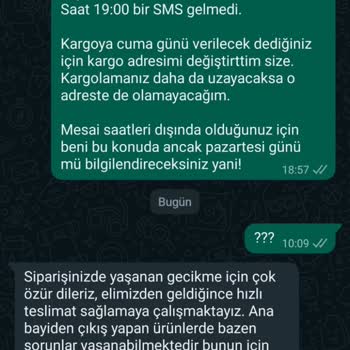 Arya Gross Satın Aldığım Telefon Gönderilmedi