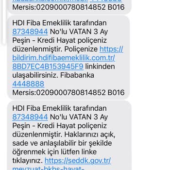 Fibabanka Hayat Sigortası İptali