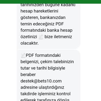 Bets10 Paramızı Yatırmıyor 5 Gündür