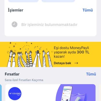 MoneyPay Hazır Limiti Kullanamıyorum